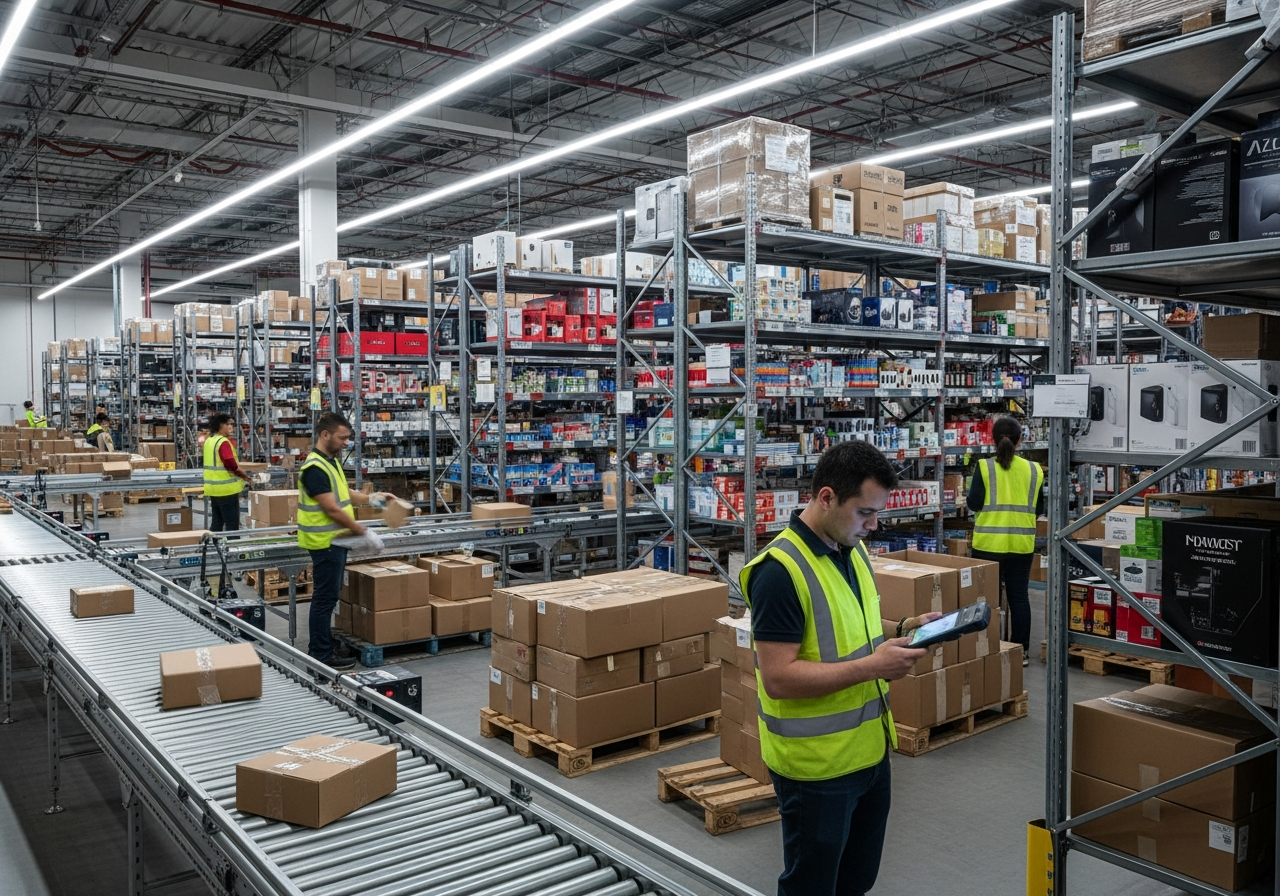 Sovereign warehouse interior